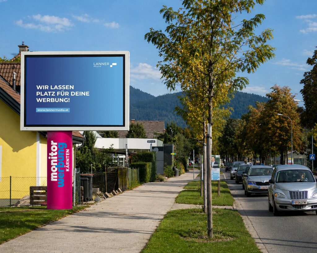 LED 09 Klagenfurt St. Veiter Straße Richtung St. Veit