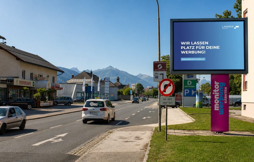 LED Wall 33 Spittal Ost Billaparkplatz
